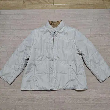 여성용 다운 자켓 리버서블