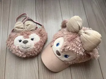 디즈니 셰리메이 팬캡 패스 케이스 모자 미니백
