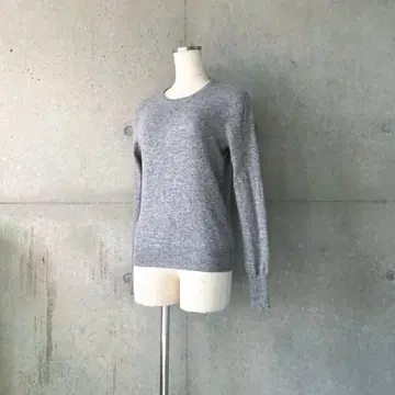 새상품급 에디트포르르 EDIT.FOR.LULU 캐시미어 크루넥 니트
