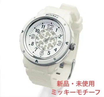 디즈니 10기압 방수 워치 [ 미키 모티브 ] 화이트