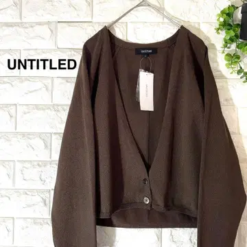 새상품 UNTITLED 가디건 언타이틀 가디건 현행 택