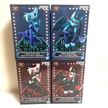 배송비 포함 미개봉 해즈빈 호텔에 오신 것을 환영합니다 피규어 4개 세트