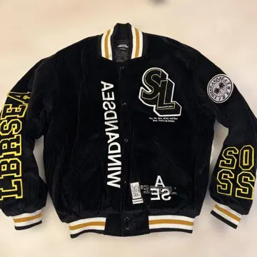 LIBERE WIND AND SEA 코듀로이 바시티 자켓 M 새상품