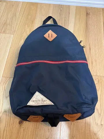 KELTY 네이비 캔버스 백팩