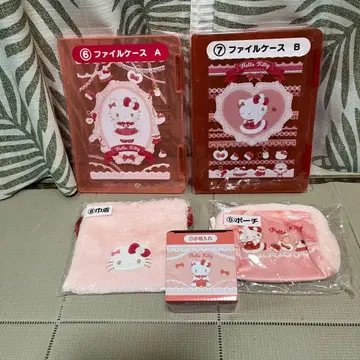 헬로 키티 캐릭터 굿즈 세트