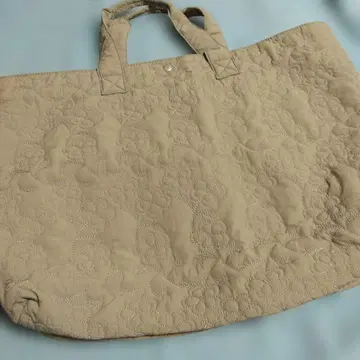 사만사 모스모스 플라워 스티치 빅 토트백 퀼팅 대용량