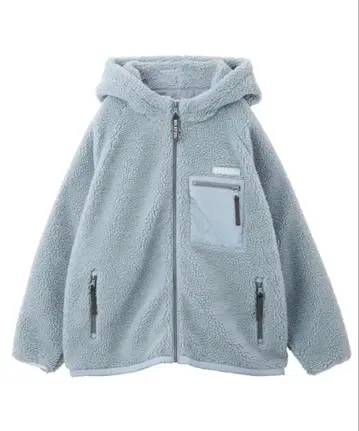 MILKFED. BOA ZIP UP HOODED JACKET