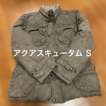 아쿠아 스큐텀 남성용 다운 자켓