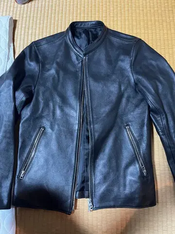 LIDAM 블랙 가죽 자켓 M