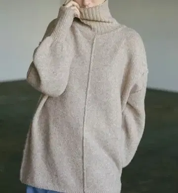 [ select MOCA ] 볼륨 슬리브 니트