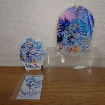 유키 미쿠 2020 입체 아크릴 스탠드 덤 포함