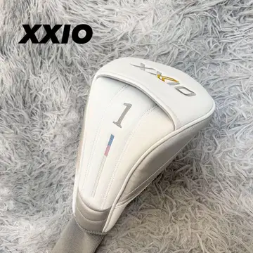 새상품급 XXIO 젝시오 골프헤드커버 드라이버용 드라이버커버 화이트