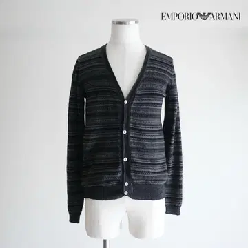 [ 이탈리아제 ] EMPORIO ARMANI 페어아일 니트 가디건