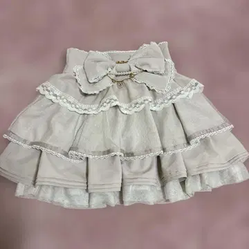 LIZLISA 빅 리본 캉캉 스커트