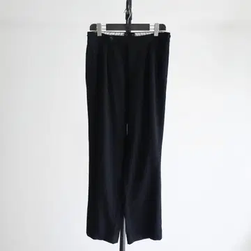 1950s Euro Vintage Black Wide Trousers