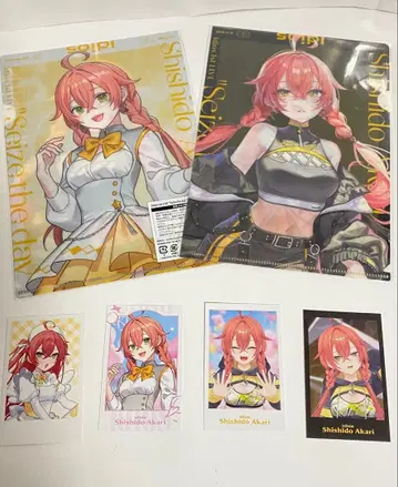 사자당 아카리 Idios 1st LIVE 폴라로이드풍 랜덤 카드 세트