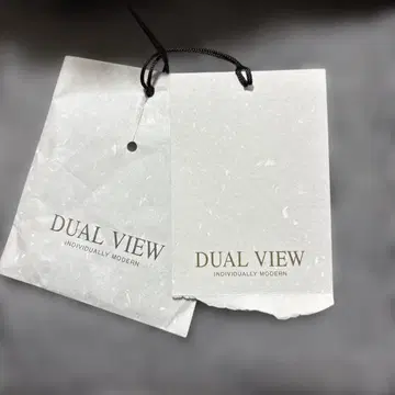 미사용 새상품 DUAL VIEW 화이트 블랙 체크 타이트 롱 스커트