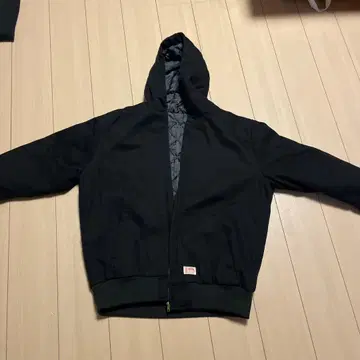 JaVa 후드 부착 자켓 L 사이즈 블랙