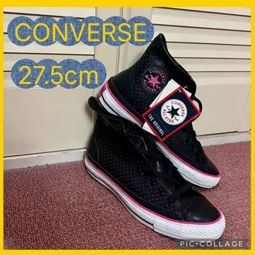 [새상품] CONVERSE ALL STAR 블랙/핑크 27.5cm