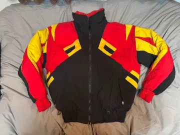 MUSIC 바이컬러 나일론 자켓