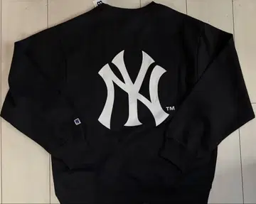 새상품 M 사이즈 MLB 양키스 트레이닝복 빅 로고 블랙