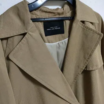 GREEN LABEL RELAXING 트렌치코트 베이지