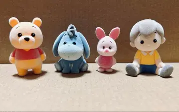 곰돌이 푸 피규어 4개 세트