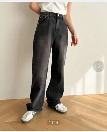 CANAL JEAN 스트레이트 데님