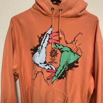 BALANCE 오렌지 후드티 L