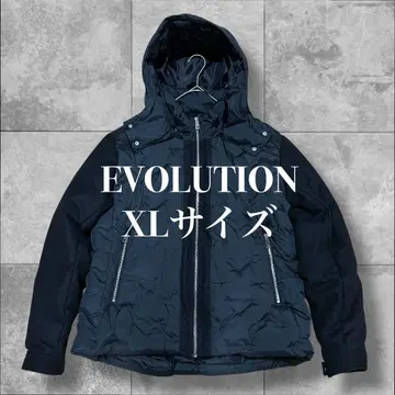 '현행 모델' EVOLUTION 심리스 다운 자켓 다운 믹스