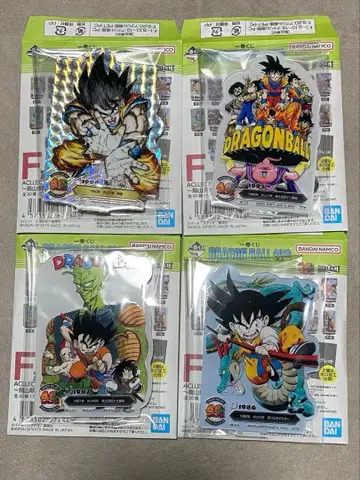 시크릿 드래곤볼 40th 제일복권 F상 4개