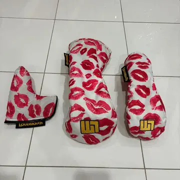 Loudmouth 골프 헤드커버 립스틱 디자인 3개 세트