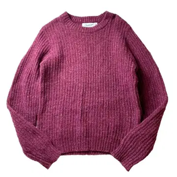 [ 00s ] USA제 Bartlett Yarns 로우 게이지 울 니트