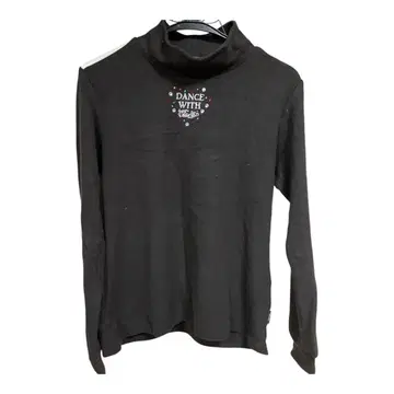 DANCE WITH DRAGON 터틀넥 스웨터 블랙 겨울 상품