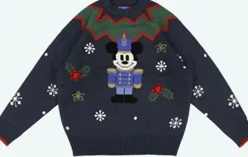 디즈니 크리스마스 2024 미키 릴린린 스웨터 니트