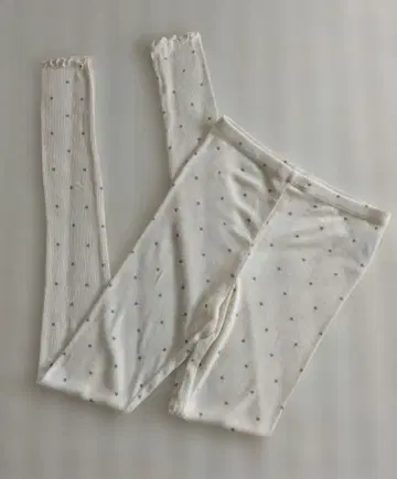 [ 젤라또피케 ] 리브 레깅스 별 패턴 미사용 룸웨어