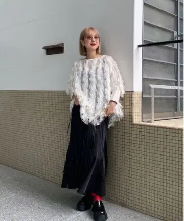 Ameri vintage FULL FRINGE OVER TOP