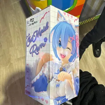 고양이 메이드 렘 피규어