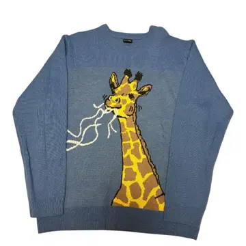 [ 새상품급 ] go slow caravan 니트 기린 우동