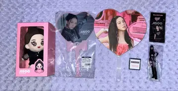 BLACKPINK JISOO 굿즈 세트 지스펜 덤 포함