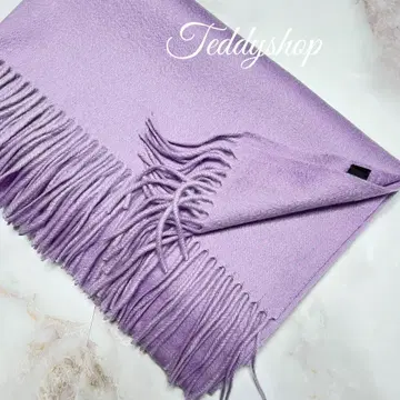 최고급 캐시미어 100% 대형 스톨 라일락