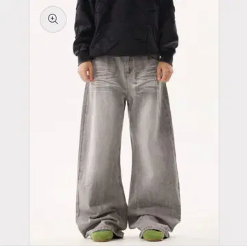 geek WASH AGED BAGGY DENIM PANTS 데님