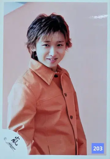 아라시 오노 사토시 공식 사진(203) 초기 구 아라시 로고