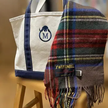 TWEEDMILL 멀티 컬러 머플러 울 100%