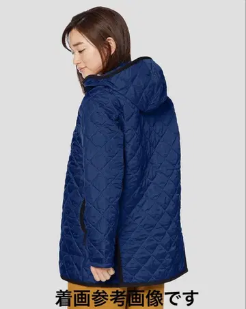 [ 컨디션 최상 ] LAVENHAM 퀼팅 자켓 40 L 사이즈 네이비