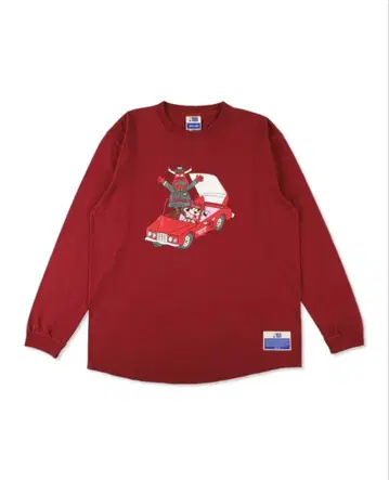 WIND AND SEA 파라파라 래퍼 롱T NBA 버건디