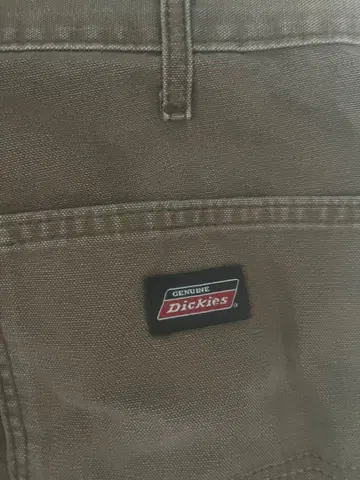 Dickies 브라운 워크 팬츠