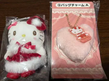 산리오 뽑기 마스코트 백참 A 헬로키티
