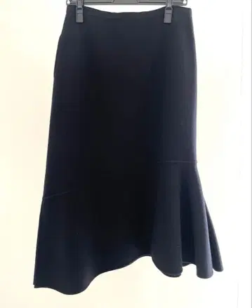 CYCLAS 블랙 비대칭 스커트