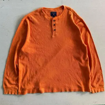 90'sSADDLEBRED 헨리넥 서멀 셔츠 US 구제 의류 아메카지